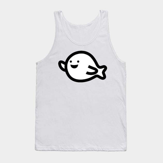 Happy Fish Tank Top by simonox